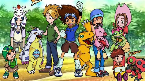 The digimon prove to be more than company when they digivolve into bigger digimon and. Digimon Wallpaper (65+ pictures)