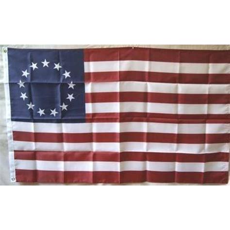 Betsy Ross Flag Usa Nylon Printed Flag 2 X 3 Ft