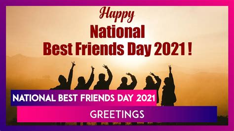 National Best Friends Day 2021 In Us Whatsapp Messages Greetings And Images To Send To Your