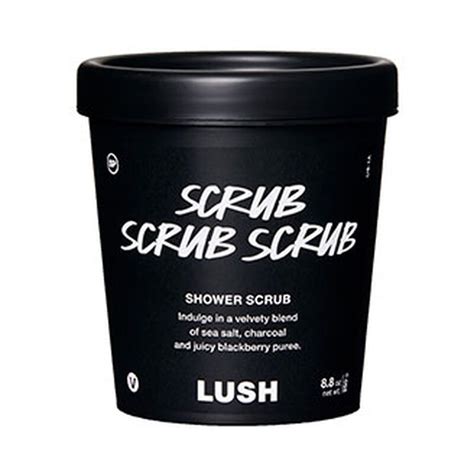 Scrub Scrub Scrub Shower Scrub Lush Cosmetics Lush Products