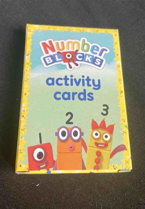 Cbeebies Numberblocks 52 Activity Cards Pack Vinted