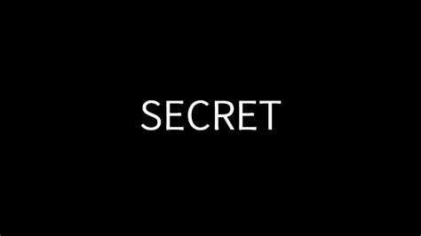 SECRET - YouTube