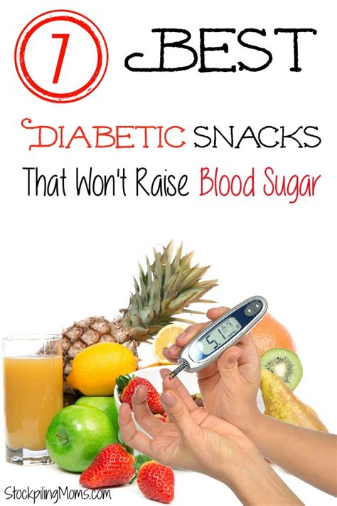 7 Best Diabetic Snacks That Won't Raise Blood Sugar