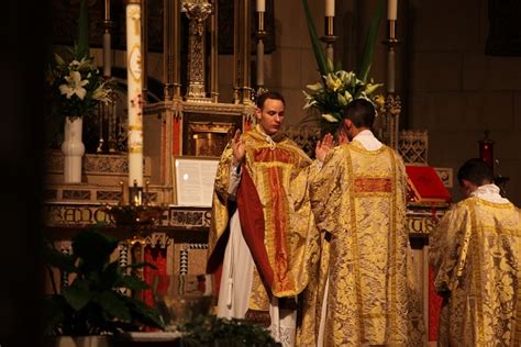 Nyc A Newly Ordained Priest’s First Mass Extraordinary Form Solemn Mass Fr Z S Blog