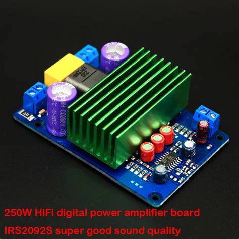 Irs2092s High Power 250w Class D Hifi Digital Power Amplifier Board
