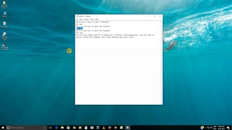 Disable Notepad In Windows 10