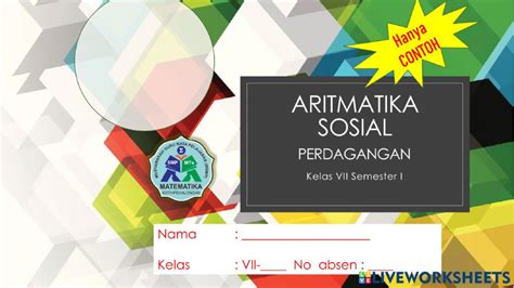 Soal Matematika Smp Aritmatika Sosial Language:id : Cara ...