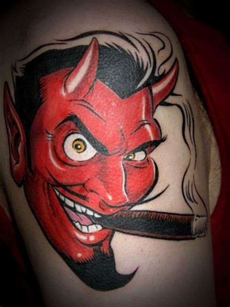 Tasmanian Devil Tattoo Ideas Revolver Glock Tatring Tattoo2