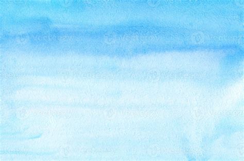Watercolor Light Blue Gradient Background Texture Aquarelle Abstract