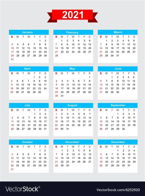 Week Calendar 2021 Sunday To Saturday
