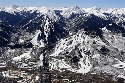 Aspen Highlands Buttermilk Ski Area Imagewerx Denver Colorado Aerial