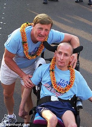 Dick Hoyt Devoted Father Who Will Push Disabled Son Rick In Round