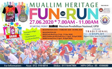 Bagaimana tujuan pendidikan nasional di republik ini? RUNNERIFIC: Muallim Heritage Fun Run 2020