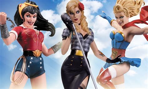 Classy And Scintillating Dc Comics Bombshells Statues