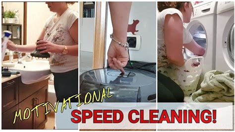 speed cleaning routine working mom motivational kiraja85 youtube