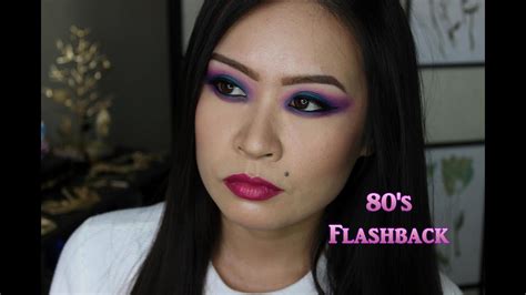 80s Flashback Makeup Tutorial Youtube