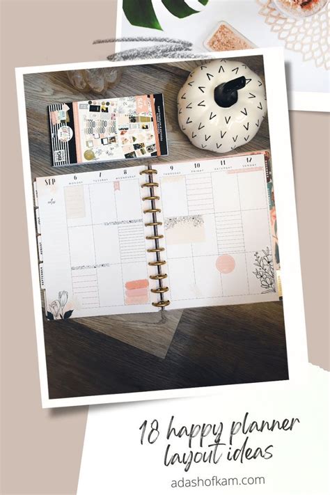 Happy Planner Vertical Layout Ideas You Ll Love Happy Planner