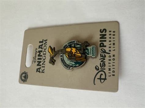 Disney Parks 25th Animal Kingdom Adventure Is Out There Limited Pin New