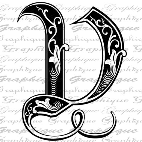 Maybe you would like to learn more about one of these? LETTER Initial V Monogram Old ENGRAVING Style Type Text ...