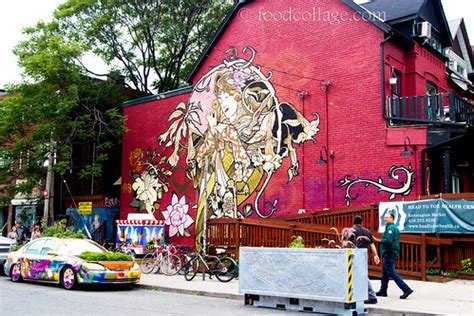 There are 59 ways to get around kensington market, ontario, and 39 of the best ways are available through an app! Wall Art and Garden Car in Kensington Market (Toronto ...
