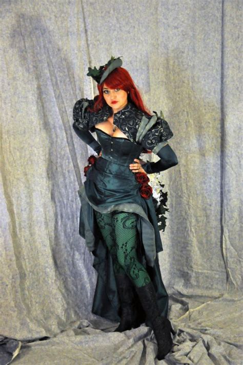 Steampunk Poison Ivy Cosplay Costume Full By Openpandorascloset Cosplay Costumes Poison Ivy