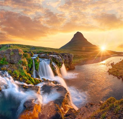 25262 Sunrise Waterfall Stock Photos Free And Royalty Free Stock