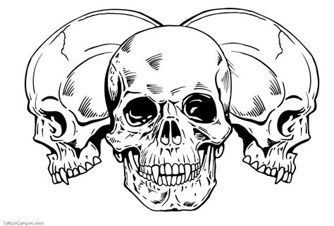 Skull Tattoo Design Skull Tattoos Skulls Drawing
