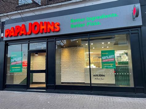 Papa John’s Unveils New Branding at Potters Bar - Papa John's Pizza GB