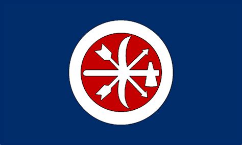 Flag Of The Choctaw Brigade The First Native American Tribe To Adopt A