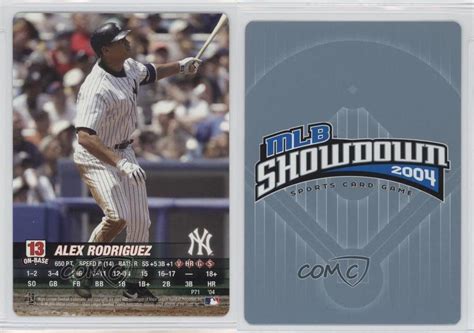 The sets were produced from 2000 until 2005. 2004 MLB Showdown Promo #P71 Alex Rodriguez New York Yankees Baseball Card | eBay