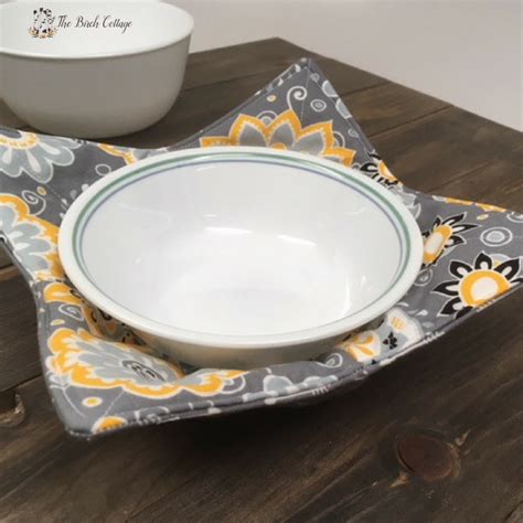 Sew A Microwave Safe Bowl Cozy The Birch Cottage