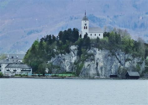 The Church On Traunsee Island Austria Austria Island Explore