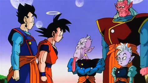 This theme should have been the original dragon ball z theme.oh well! Image - Gohan,Goku,SupremeKai,KibitoAndOldKai.jpg - Dragon ...