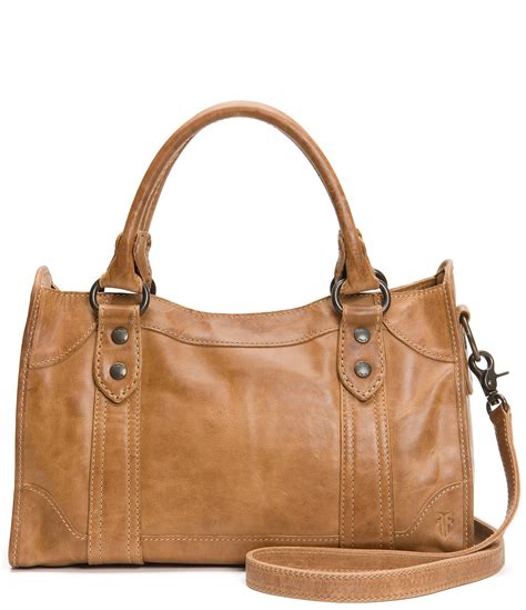 Frye Melissa Washed Leather Satchel Dillards