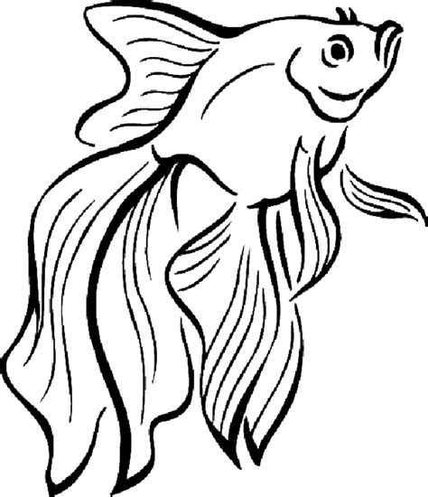 Print And Download Cute And Educative Fish Coloring Pages