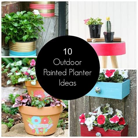 Decoart Blog Crafts 10 Outdoor Painted Planter Ideas