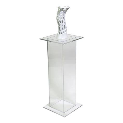 36 Square Acrylic Pedestal Buy Acrylic Displays Shop Acrylic Pop