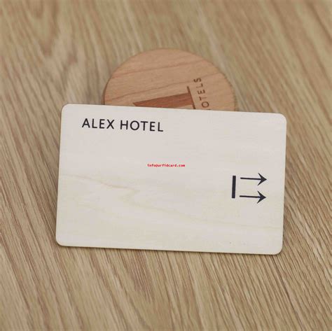 A key card is a small plastic card which you can use instead of a key to open a door or. Wood Key Cards Compatible With Major Hotel Locking Systems