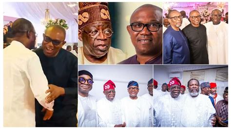 Breaking Tinubu Peter Obi Finally Meet As Supporters Shocked Youtube