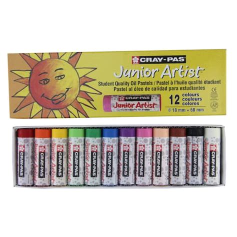 Sakura Cray Pas Junior Artist Oil Pastel 12 Color Set Michaels