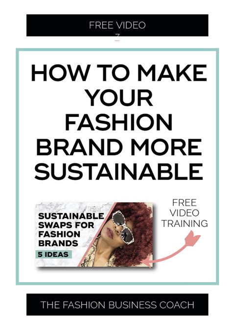 5 sustainable fashion swaps for fashion brands — the fashion business coach