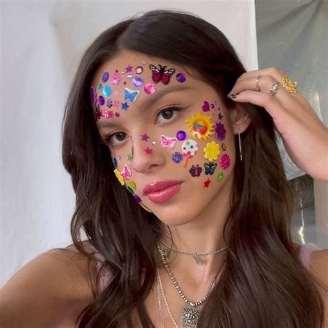 I Created The Face Stickers Olivia Rodrigo Wore In Her Sour Album Cover
