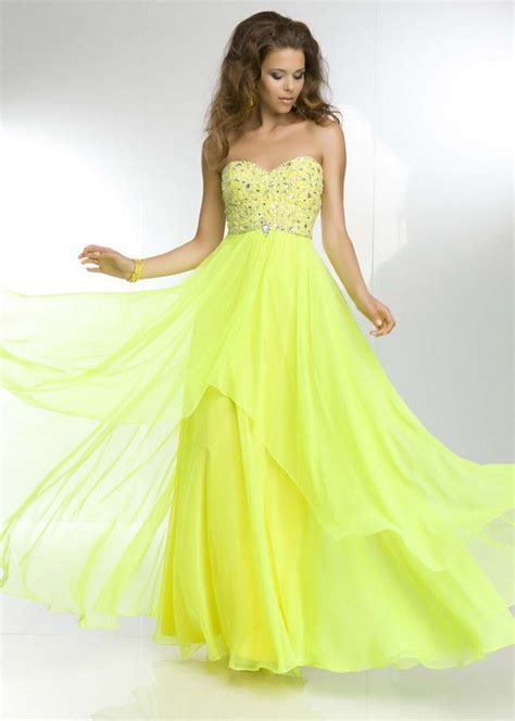 Prom Dress Yellow Dress Walls