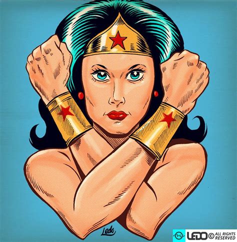 Lynda Carter One And Only Wonder Woman By Schiani Ledo Lynda Carter