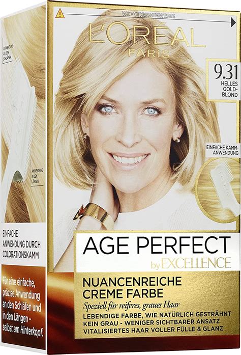 Loréal Paris Excellence Age Perfect Colouration 931 Light Golden