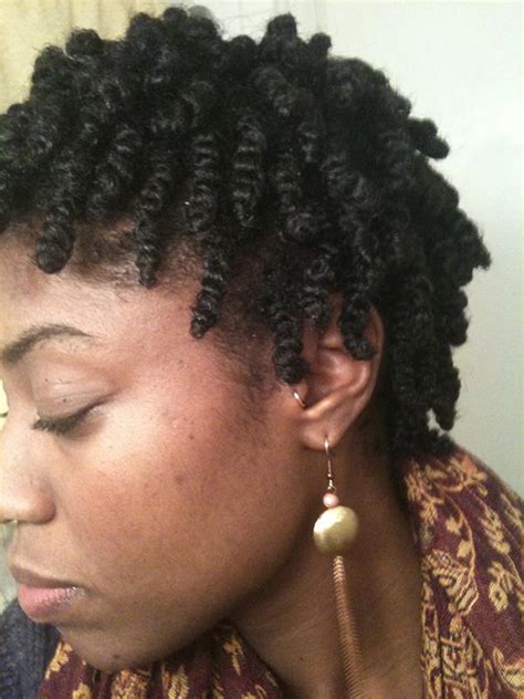 This is a finished two strand twist hairstyle. Short Black Hair Style Pictures