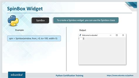 Python Tkinter Gui Spinbox Dropdown Widget To Select From Range Of