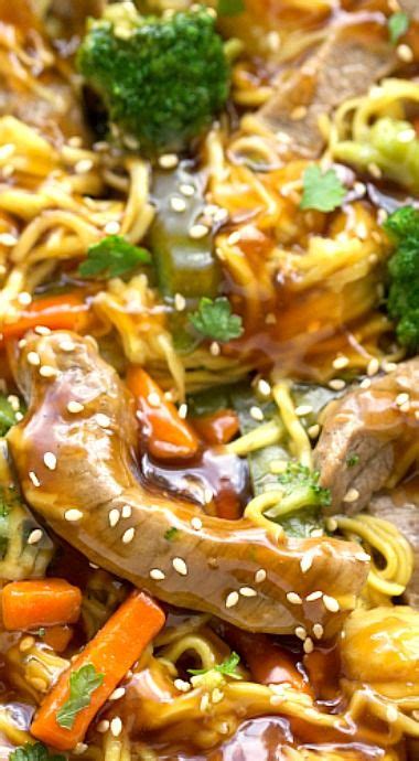 Beef Chow Mein An Authentic Chinese Beef Stir Fry With Noodles And