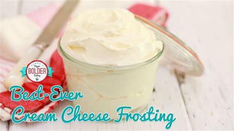How To Make The Best Ever Cream Cheese Frosting Bigger Bolder Baking Youtube Cream Cheese