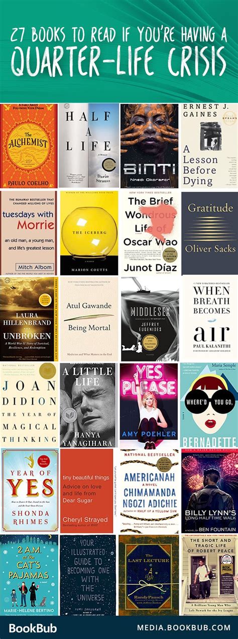 A List Of The Best Books To Read In Your 20s If Youre Having A Quarter